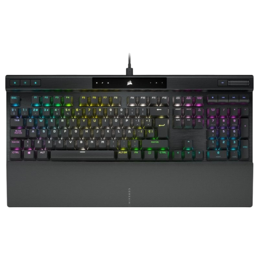 Corsair K70 PRO RGB Teclado Mecánico Gaming Switch Óptico-Mecánico Corsair OPX Negro
