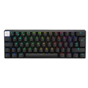 Logitech G Pro X 60 Lightspeed Teclado Inalámbrico Gaming Mecánico RGB TKL Negro