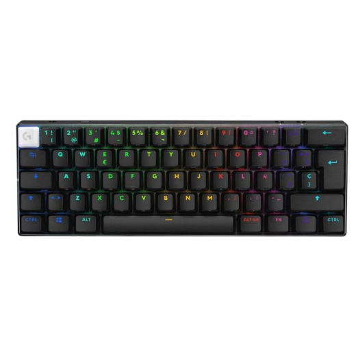 Logitech G Pro X 60 Lightspeed Teclado Inalámbrico Gaming Mecánico RGB TKL Negro
