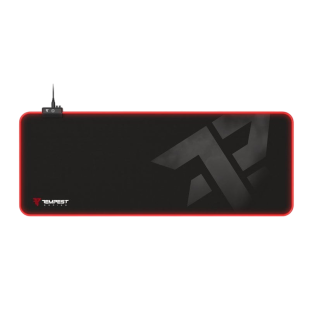 Tempest Mousepad RGB 80x30cm 3mm Alfombrilla Gaming Extended Negra