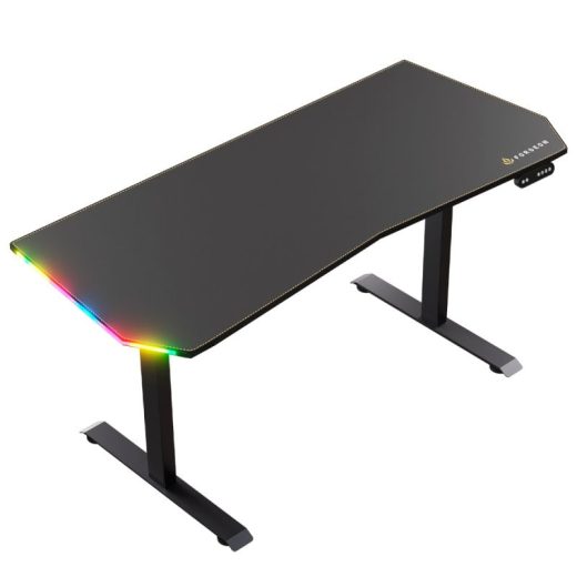 Forgeon Battleground Mesa Gaming Regulable en Altura con Motor 160x70cm RGB Negra - Imagen 13