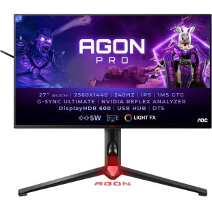 Monitor AOC AGON Pro AG274QG 27" LED IPS QHD 240Hz G-Sync Ultimate