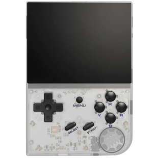 Anbernic RG35XX 2024 Consola Retro Portátil 64GB Blanco Transparente