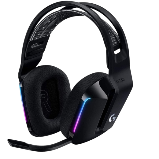Logitech G733 Lightspeed RGB Auriculares con Micrófono Inalámbricos Gaming Negros