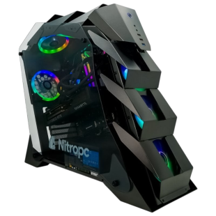 Ordenador Sobremesa Nitropc Élite Silver AMD Ryzen 7 7800X3D/32GB/2TB M2/RTX5070Ti/Windows 11