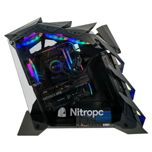 Ordenador Sobremesa Nitropc Élite Silver AMD Ryzen 7 7800X3D/32GB/2TB M2/RTX5070Ti/Windows 11 - Imagen 2