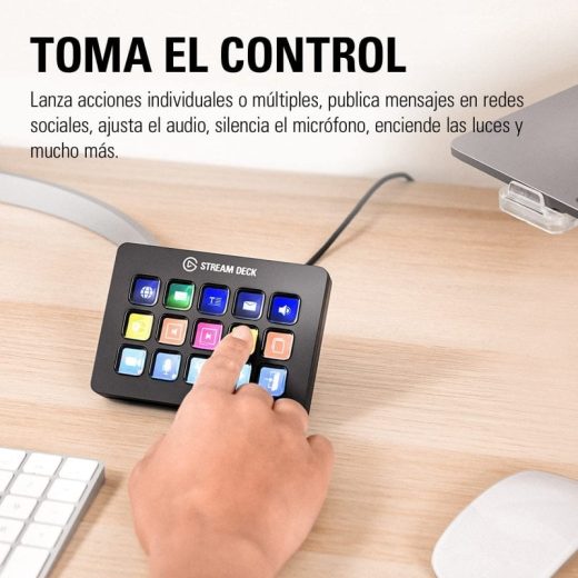 Elgato Stream Deck MK.2 Interfaz Táctil de Control 15 Teclas LCD Personalizables - Imagen 4