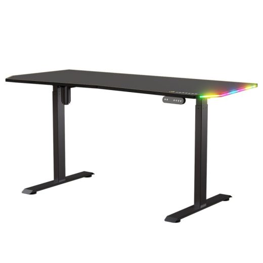 Forgeon Battleground Mesa Gaming Regulable en Altura con Motor 160x70cm RGB Negra - Imagen 12