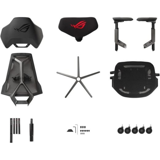 ASUS ROG Destrier Ergo Silla Gaming Negra - Imagen 11