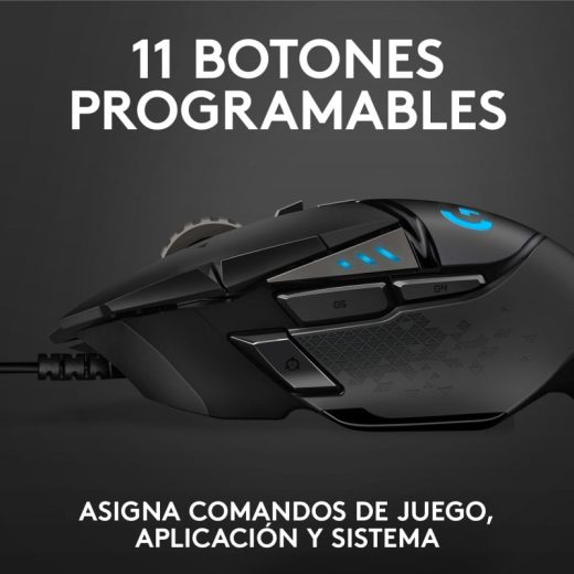 Logitech G502 Hero Ratón Gaming 25600DPI - Imagen 5