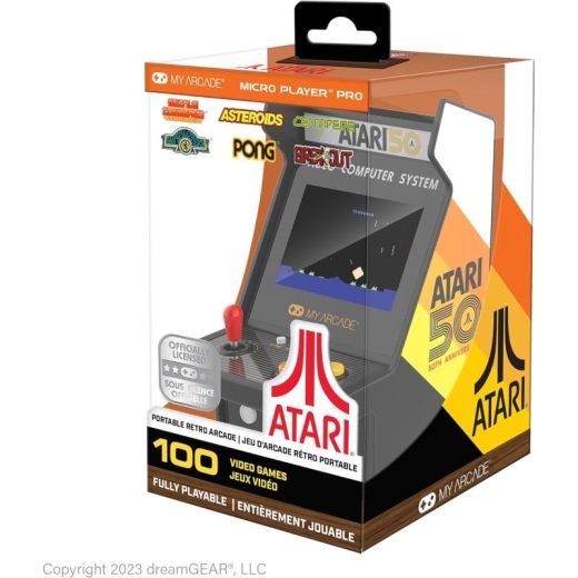 My Arcade Micro Player Atari 100 Games Consola Retro - Imagen 4