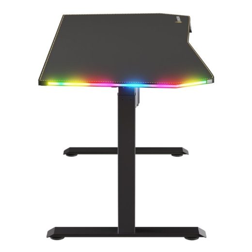 Forgeon Battleground Mesa Gaming Regulable en Altura con Motor 160x70cm RGB Negra - Imagen 11