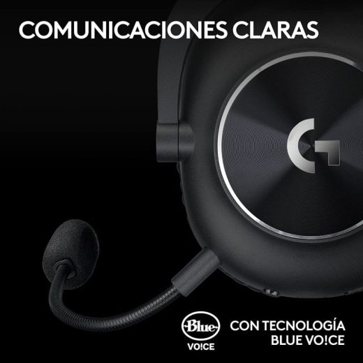 Logitech G PRO X 2 LIGHTSPEED Auriculares Inalámbricos Bluetooth Gaming Negros - Imagen 7