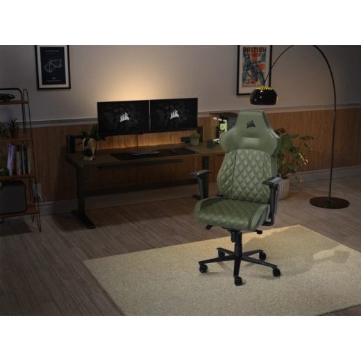 Corsair TC500 Luxe Silla Gaming Verde - Imagen 7