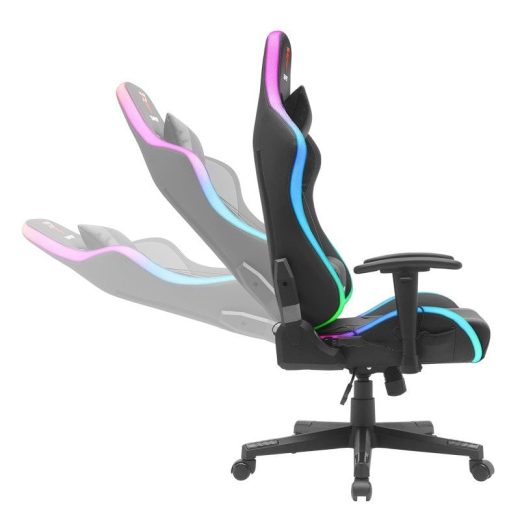 Tempest Glare RGB Silla Gaming Negra - Imagen 4