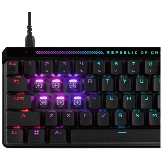 ASUS ROG Falchion Ace HFX Teclado Gaming Mecánico RGB Switches ROG HFX Magnetic Negro - Imagen 6