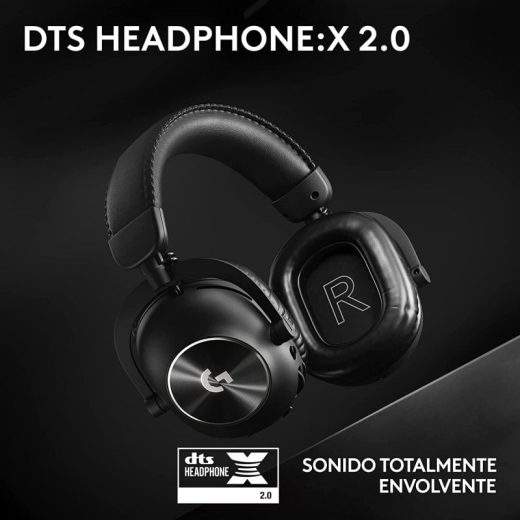 Logitech G PRO X 2 LIGHTSPEED Auriculares Inalámbricos Bluetooth Gaming Negros - Imagen 8
