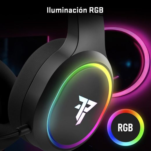 Tempest GHS400 Inquisitor Auriculares Gaming RGB Wireless PC - Imagen 7
