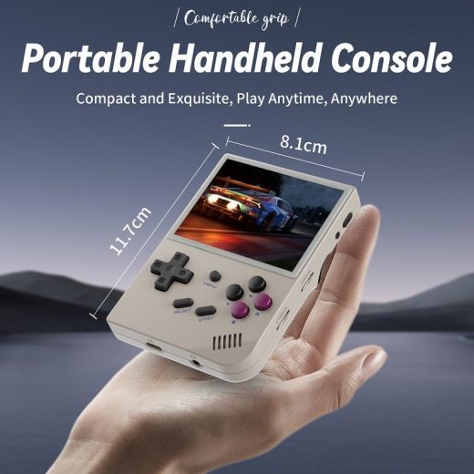 Anbernic RG35XX 2024 Consola Retro Portátil 64GB Blanco Transparente - Imagen 4