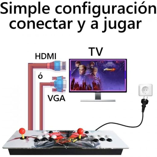 UnicView Pandoras Box 10 Plus Arcade con 6100 Juegos - Imagen 4