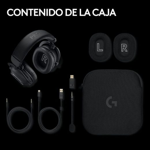 Logitech G PRO X 2 LIGHTSPEED Auriculares Inalámbricos Bluetooth Gaming Negros - Imagen 9