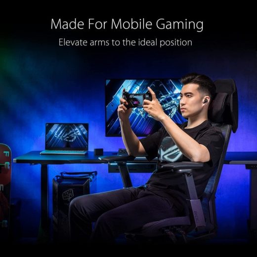 ASUS ROG Destrier Ergo Silla Gaming Negra - Imagen 6