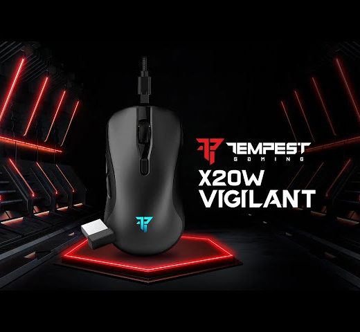 Tempest X20W Vigilant RGB Ratón Gaming Inalámbrico 16.000 DPI Negro - Imagen 2
